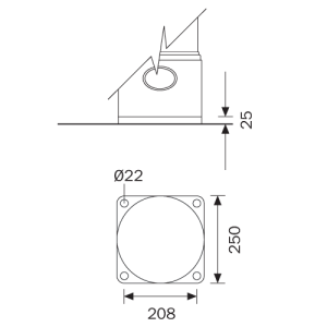 Standard columns technical flange plate details oxford column 500x500px