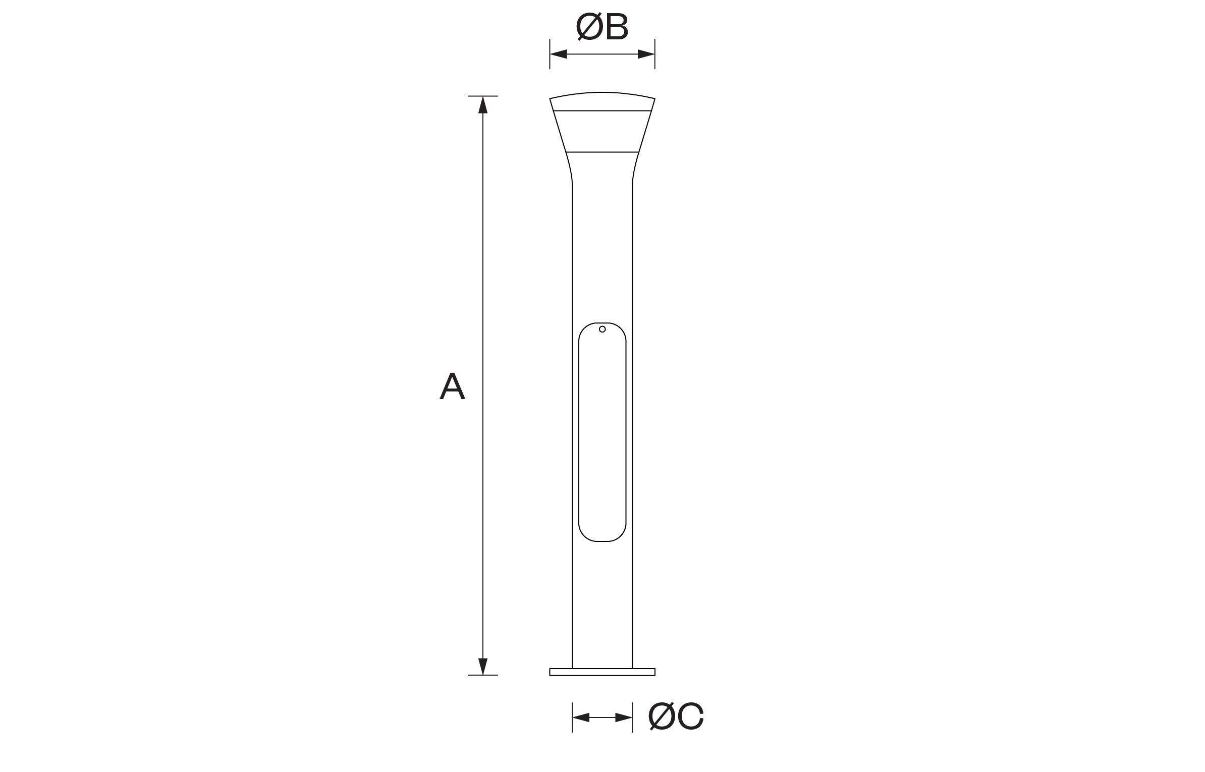 dww website dimensioned drawings sky bollard