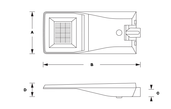sierra max product variant dimensions drawing Lighting W573px